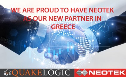 QUAKELOGIC AND NEOTEK PARTNERSHIP IN GREECE