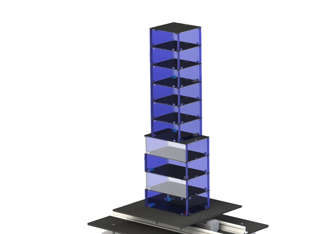SHAKE TABLE MODEL STRUCTURE